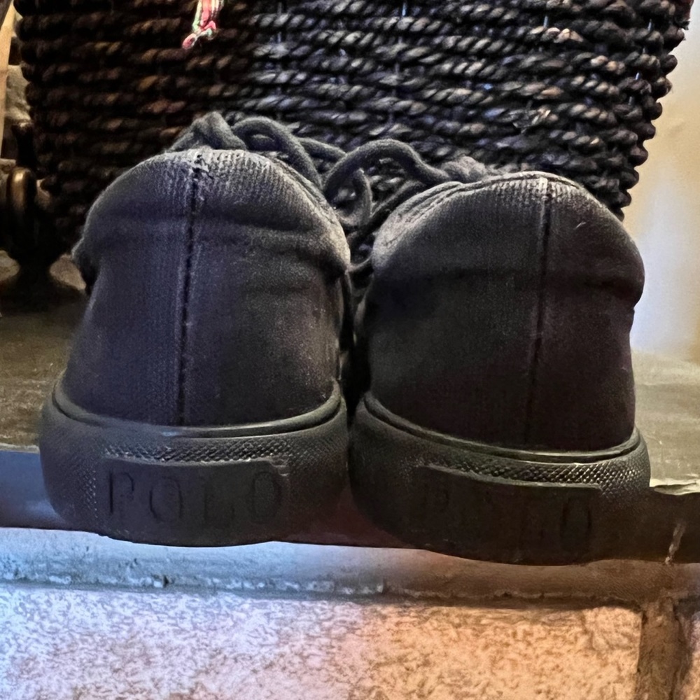 Polo by Ralph Lauren Black Sneakers - Picture 5 of 7